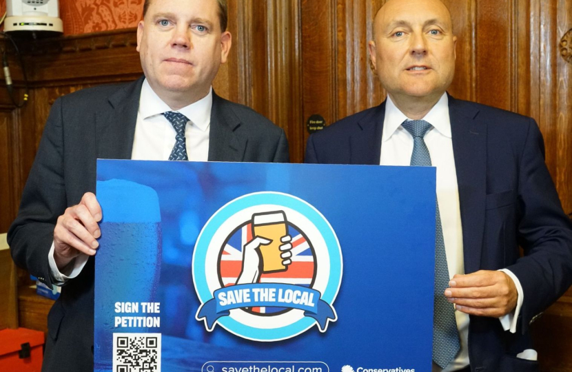Charlie Dewhirst MP and Andrew Griffith MP